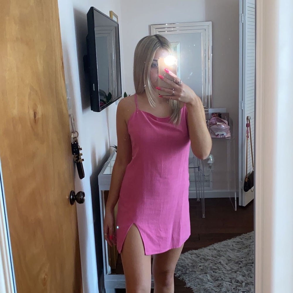 Pacsun pink mini dress